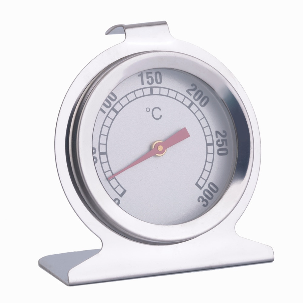 Rvs Dial Oven Thermometer Koken termometer Grill Voedsel Vlees Thermometer Verstelbare Stand Up Hange thermomer