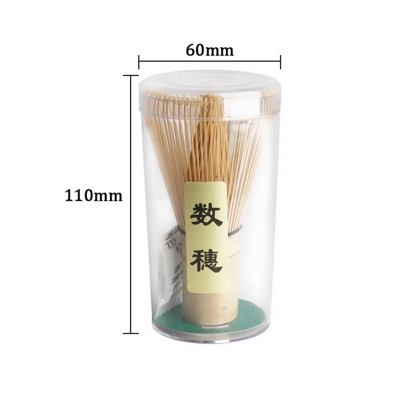 Ceremonia del té Matcha bambú Chasen Verde té Chasen soporte cepillo herramientas Cocina