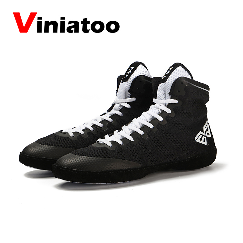 Bradn Men Breathable Wrestling Shoes Spring Summer Breathable Flighting Wrestling Trainers Sneakers Men Boxing Shoes