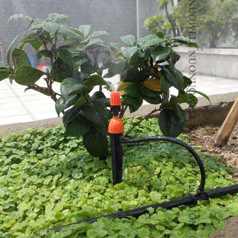 100m 8/11mm Garden Hose Non-toxic PVC Soft Water Pipe Micro Irrigation System Tube Line Gardening Watering Kits Parts