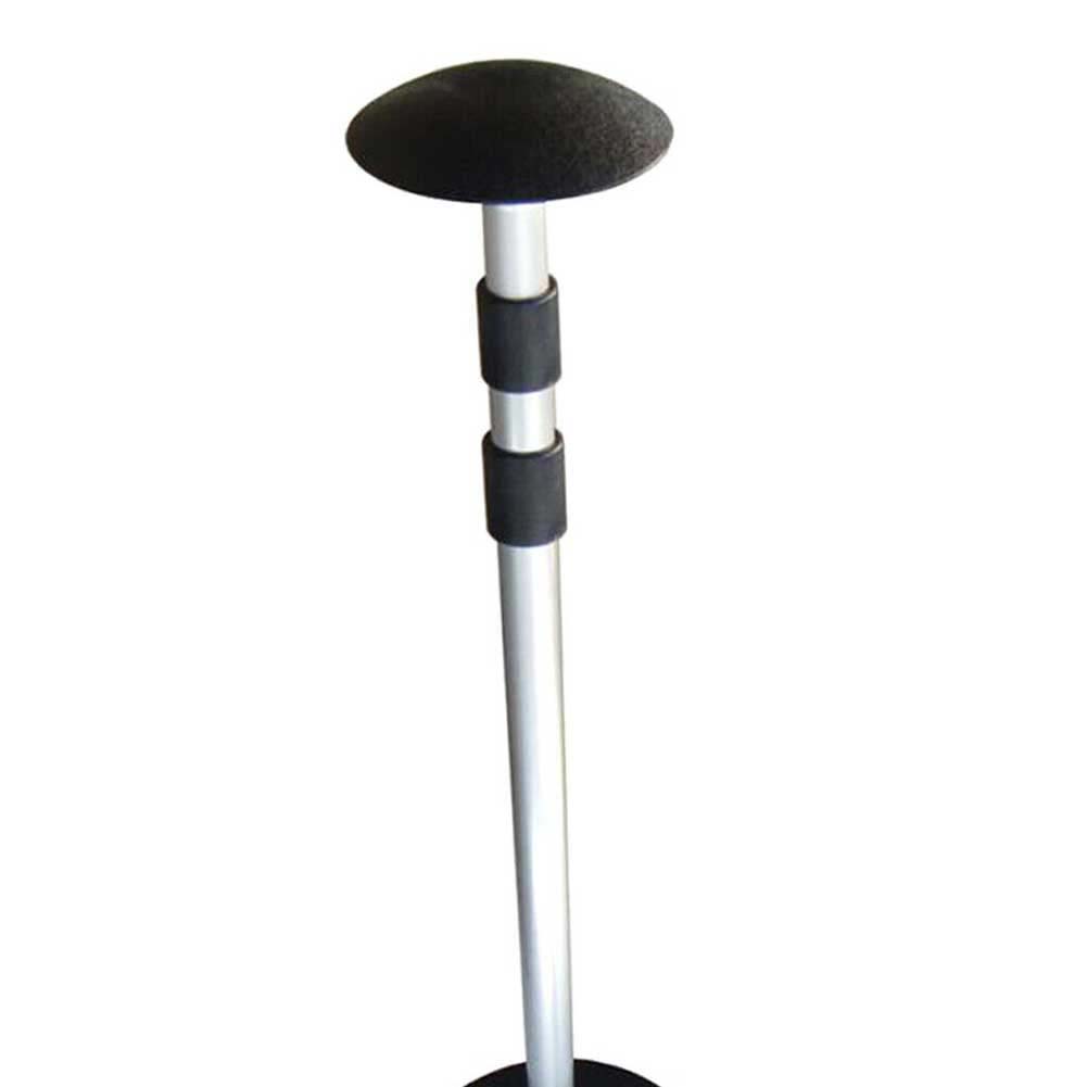 Accesorios de Poste de soporte cubierta de barco retráctil aleación de aluminio larga portátil fuerte plegable de 3 secciones fácil de instalar ligero