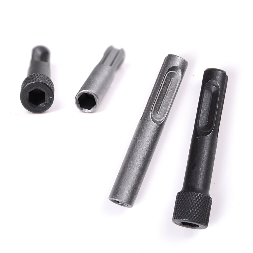2pcs 1/4" Hex Shank Drill Bit Chuck Adapter SDS Converter Adapter Nut Impact Driver Set For Drilling Tools