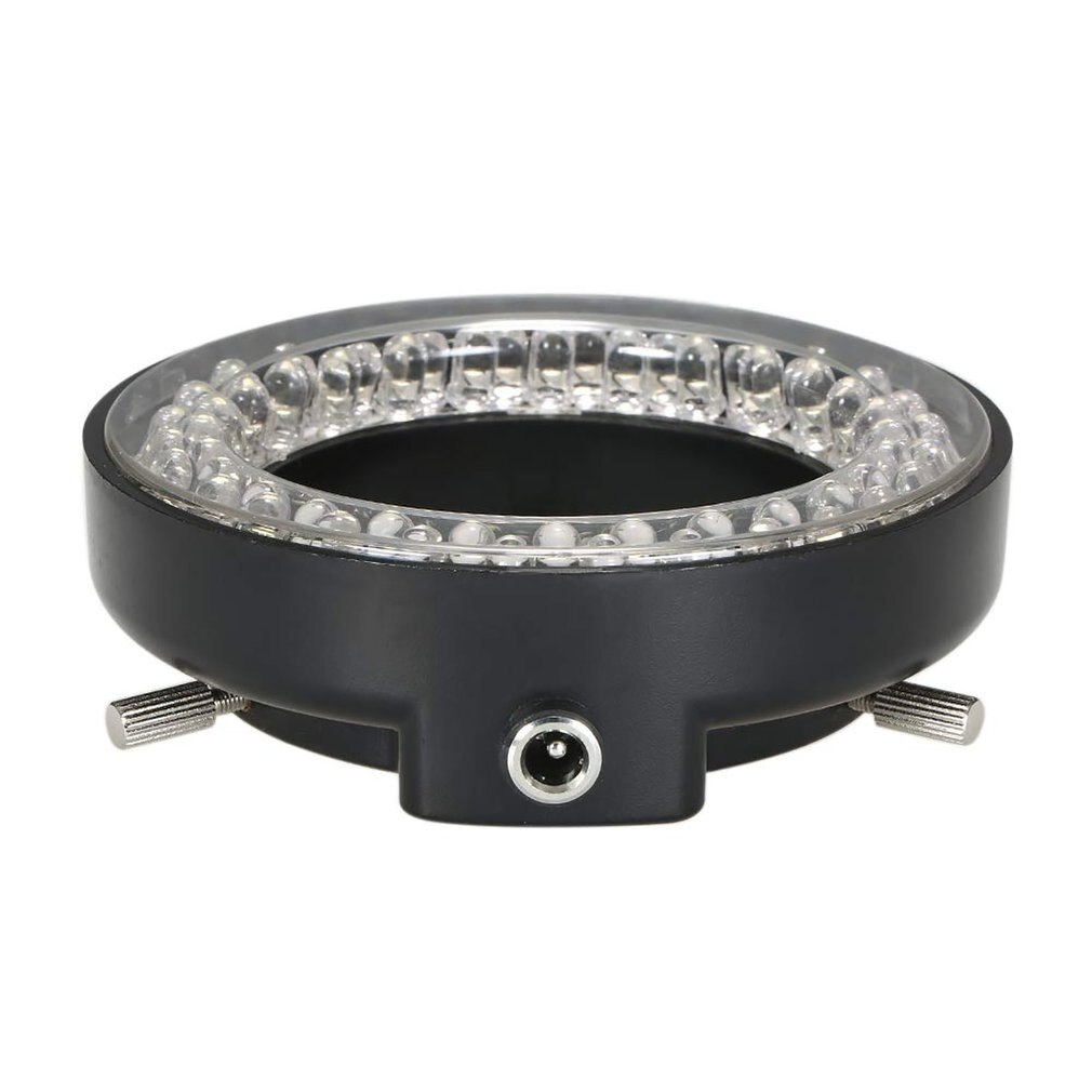 Verstelbare 56 Led Ring Light Illuminator Lamp Voor Industrie Stereo Microscoop Camera Vergrootglas Ac 90V-240V adapter