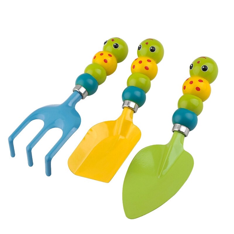 1 Set Rups Schop Hark Strand Speelgoed Zomer Seaside Graven Zand Kids Mini Tuin Tool Kit Kinderen