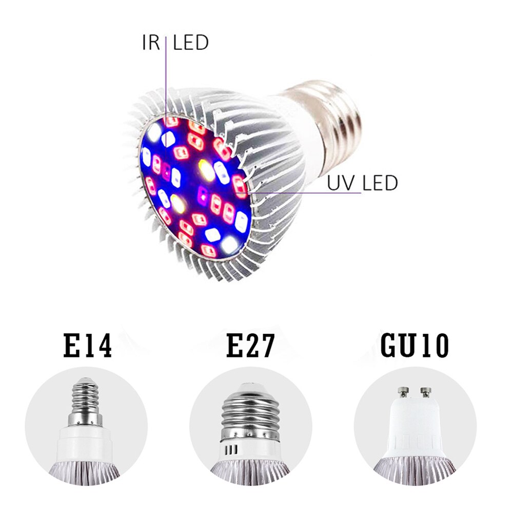 Fitolampy-bombillas de luz Led para cultivo de plantas de espectro completo, lámpara Fito para plantas, invernadero, verduras, jardín de interior, caja de tienda para cultivo de flores