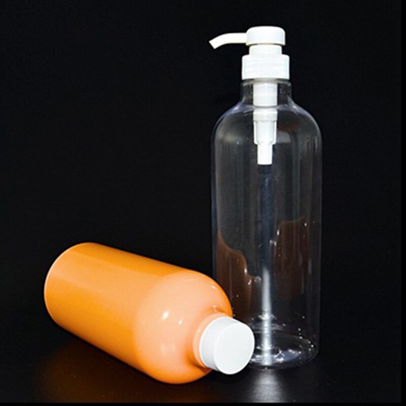 300/500/1000ML Klar Presse Pumpen Leere Flasche Nachfüllbare Shampoo Dusche Gel Spender Hautpflege Werkzeug Nachfüllbar flaschen TK-ing