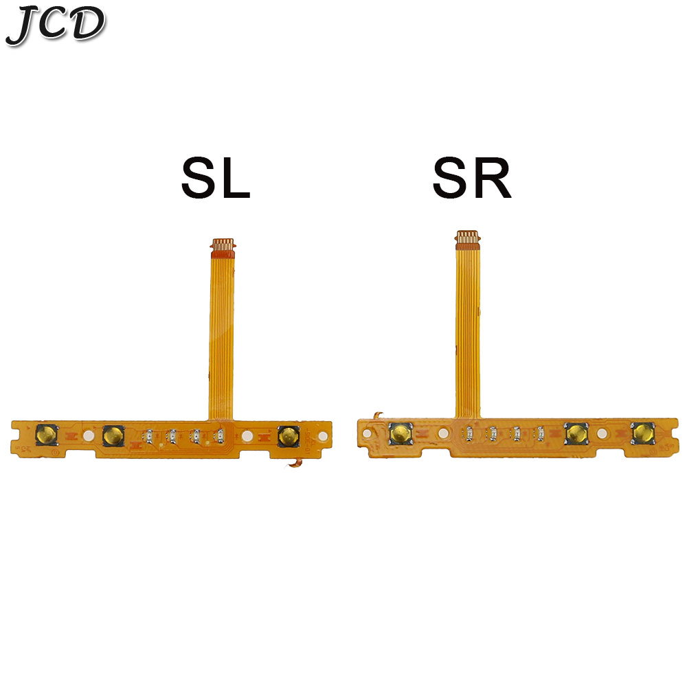 Jcd Sl Sr Pulsante Del Nastro per Nintendo Interruttore la gioia-con Parte di Ricambio Zr/Zl L Tasto di Chiave Del Nastro cavo Della Flessione: SL ZR