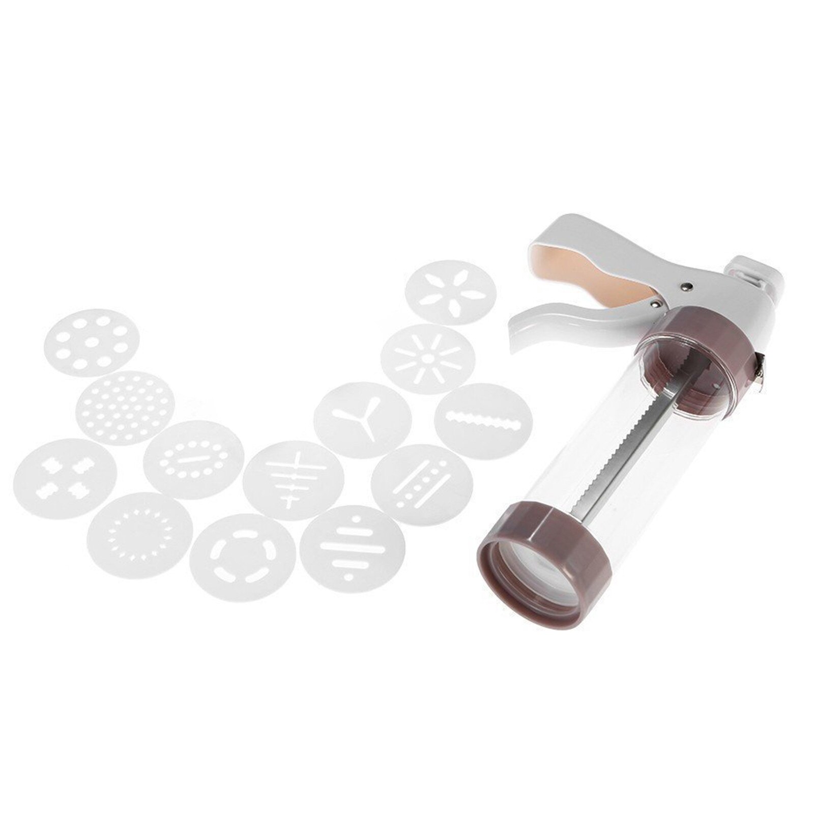 Cookies Maker Shaper Cake Cutter Decorating Set 19 Stuks Cookie Persmachine Kerst Cookie Cutters Taart Tools Bakken #35