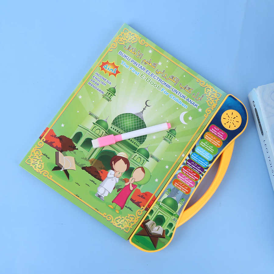 Leren Pad Fun Kind Tablet Engels Studie Speelgoed Educatief Thaise Engels Chinese Elektronische Leren Machine Voor Kinderen 3 Tot 6