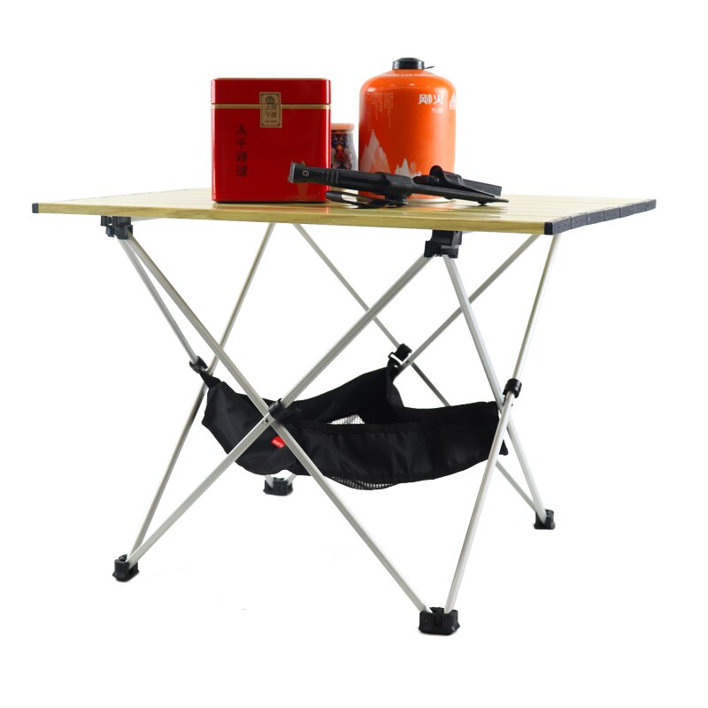 Folding Table, Portable Camping Table, Aluminum Collapsible Table top, Ultralight Compact