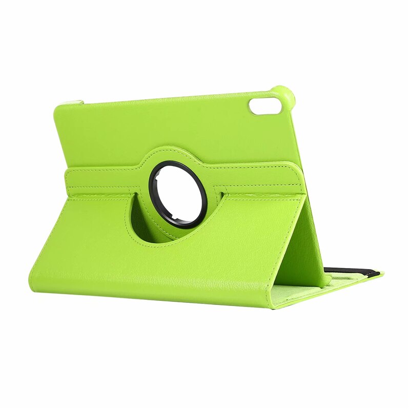 360 Degree Rotating for Huawei MatePad Mate Pad 10.4 Case BAH3-W09 BAH3-AL00 PU Leather Tablet Cover for Huawei Honor V6 Case: Green / For MatePad 10.4