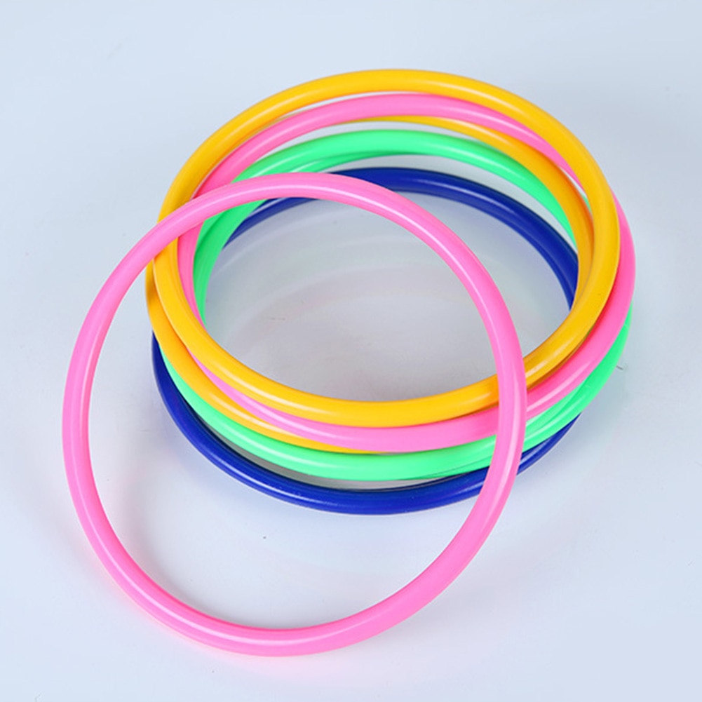 10 stücke Sport Agilität Praxis Bunte Spaß Werfen Ring Quoits Geschwindigkeit Kunststoff Kinder Garten Pool Kinder Spiele Hoop Outdoor Spielzeug