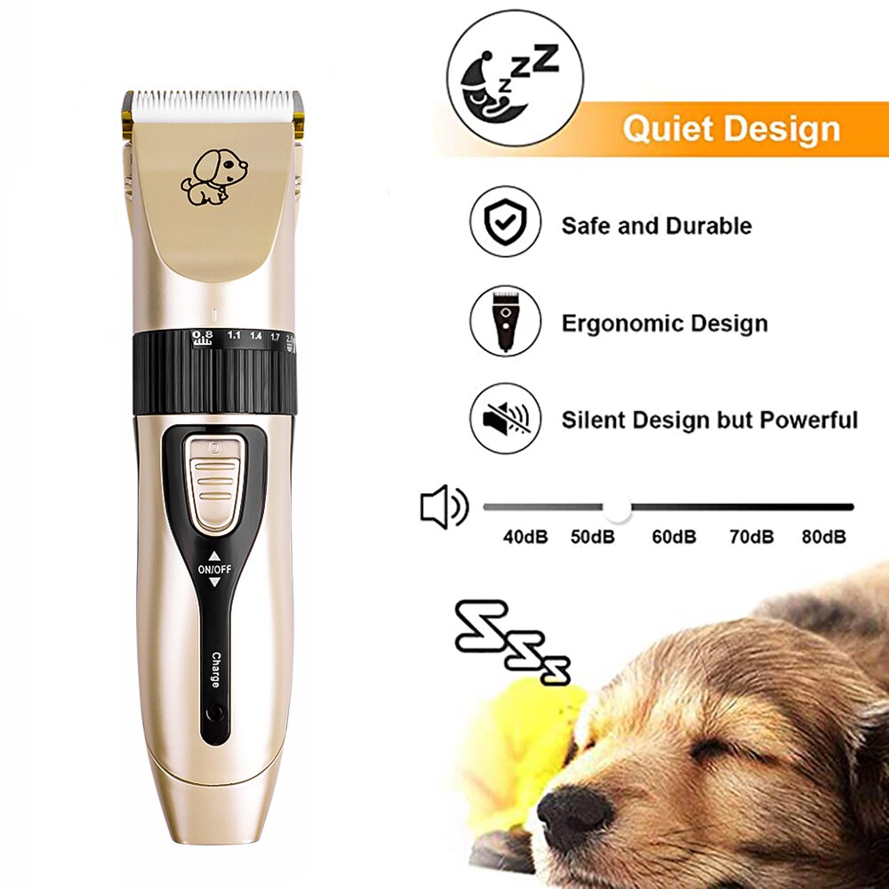 Elektrische Pet Hair Trimmer Kit Professionele Hon... Vicedeal