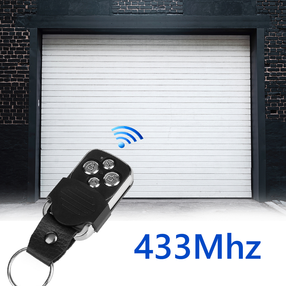 4 Buttons 315/433Mhz wireless Remote Control Garage Gate Door Opener Transmitter Duplicator Clone Cloning Copy Code Car Key