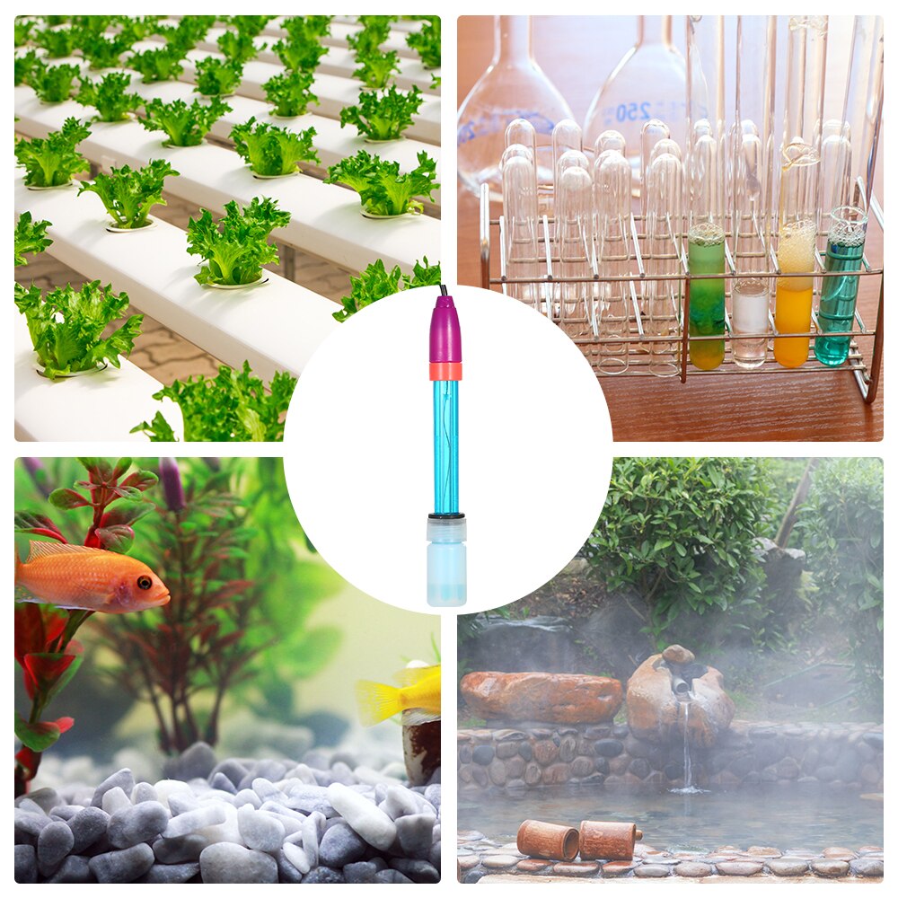 ORP Electrode Probe Aquarium Hydroponic Laboratory Electrode Oxidation-Reduction Potential Test BNC Q9 Connector