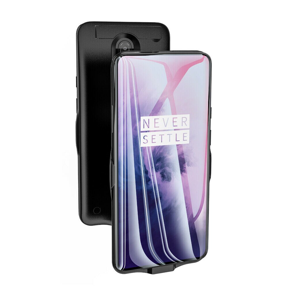 HSTNBVEO 6800mAh Energie Bank Batterie fallen Für OnePlus 7 Profi Batterie Ladegerät Fällen Aufladen Energie fallen Für OnePlus 7 Energie Bank