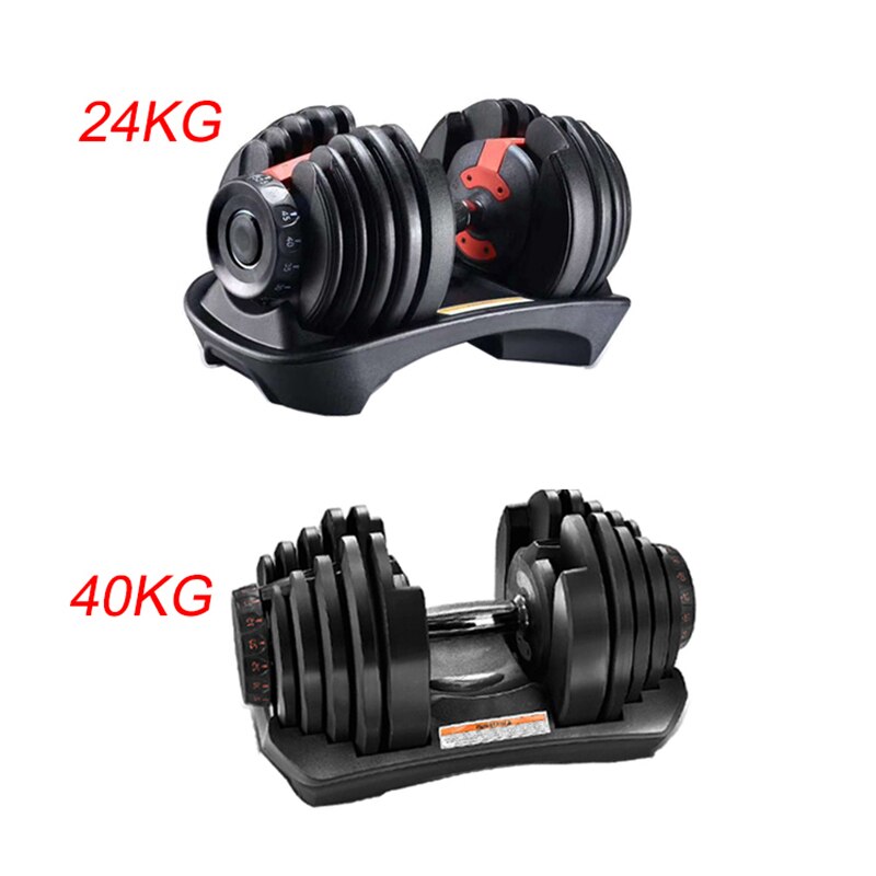 Discount Price For France 2 Pieces 40kg Dumbbells And 1 Stand Seller Pay The Taxes Adjustable 90LBS Dumbbell Set