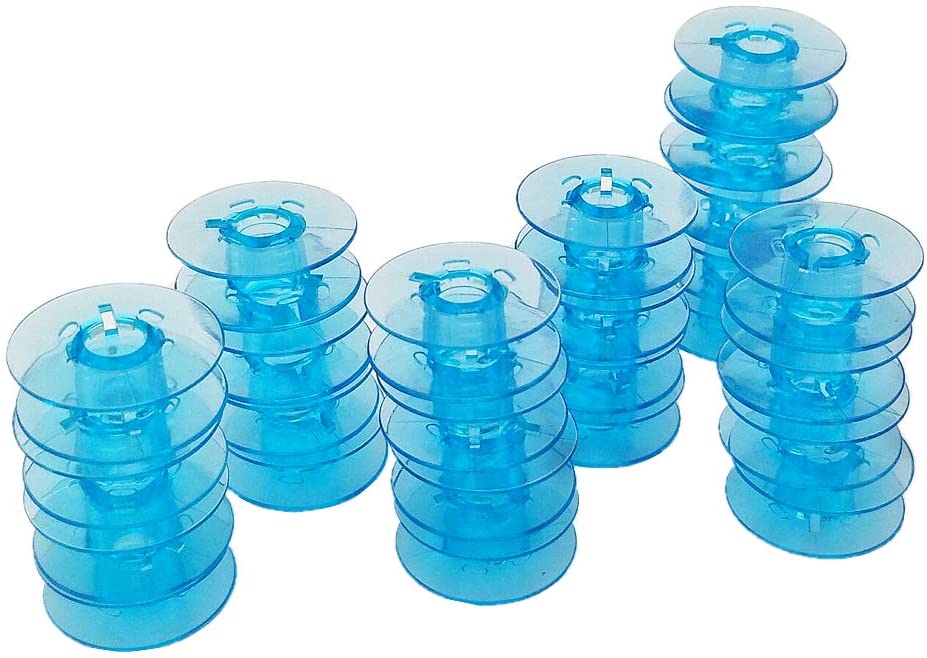 25PCS 9033P Bobbin Sewing Machine Spools in Bobbin Box for Pfaff Sewing Machine 1069 6250 6270 2134 Pfaff AA7262