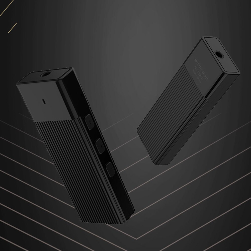 Dom Bluetooth 5.0 bezprzewodowy mini czarny przenośny potężny muzyka praktykant stereofoniczny wskaźnik światło słuchawki wzmacniacz uniwersalny ABS