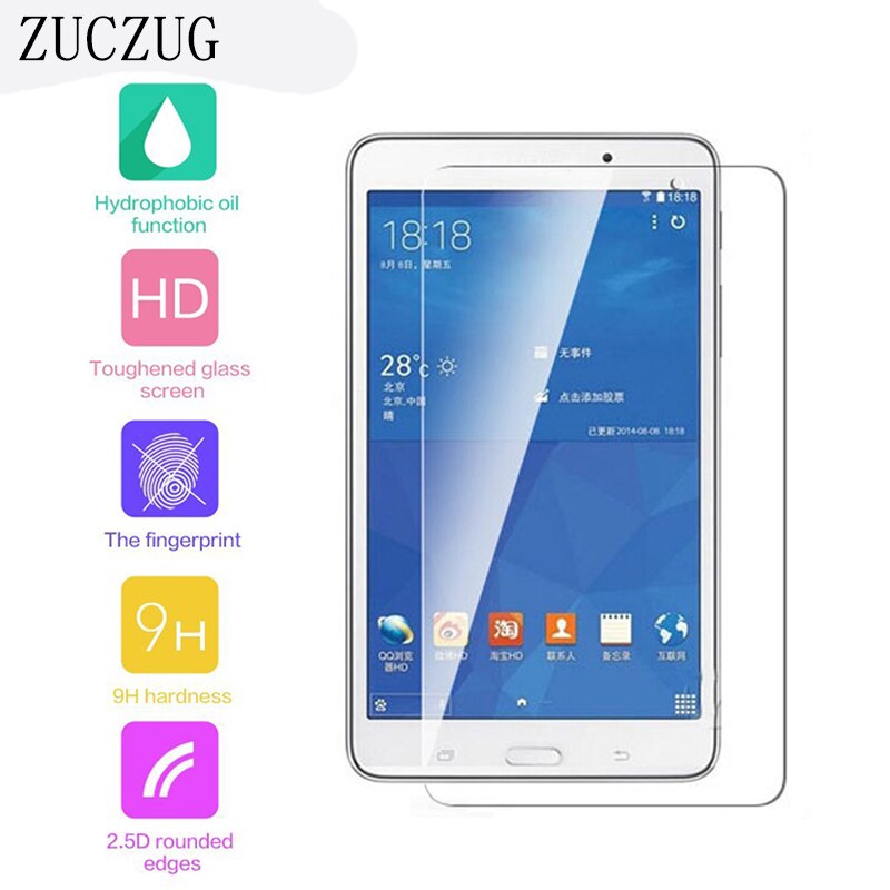 9 H 2.5D Explosieveilige Gehard Glas Film Voor Samsung Galaxy Tab 4 T230 T231 T235 T239C 7.0 "Tablet PC Screen Bescherm Cover