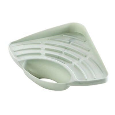 Kitchen Sink Caddy Sponge Holder Scratcher Holder Cleaning Brush Tray Sink Organizer: Blue