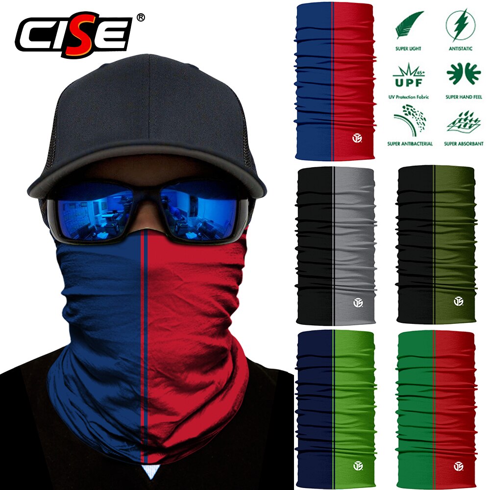 Masque facial magique sans couture, Bandana, cagoule, moto, Ski, soleil, écharpe, pêche, conduite, guêtre coupe-vent pour hommes et femmes
