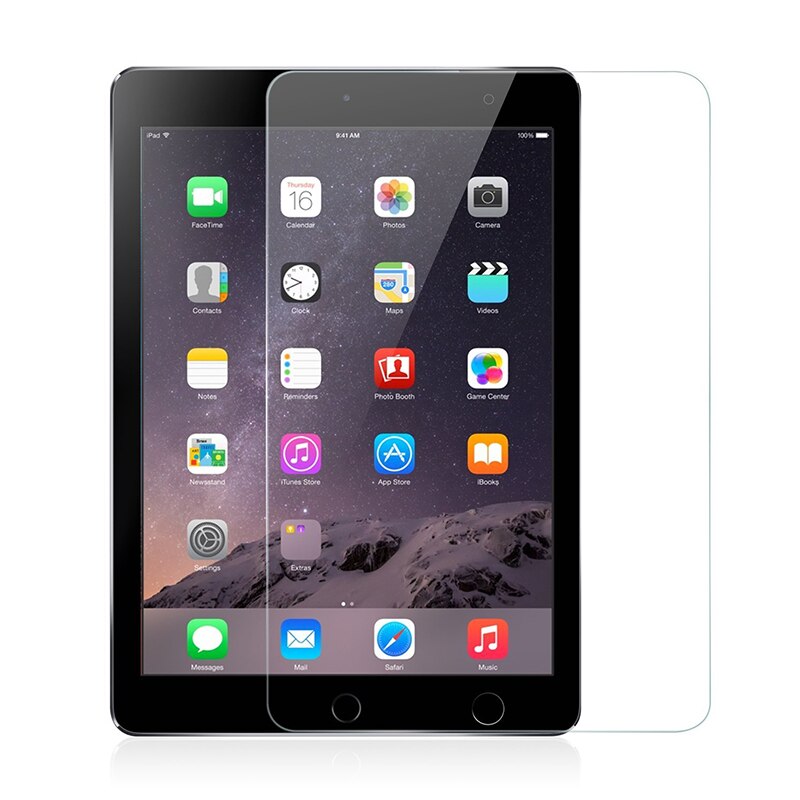 Vidrio templado para iPad , 9,7 1, 2, 3, 4 Protector de pantalla Mini 1 2 3 4 5 película protectora para iPad Pro 10,5, 10,2 de 10,9