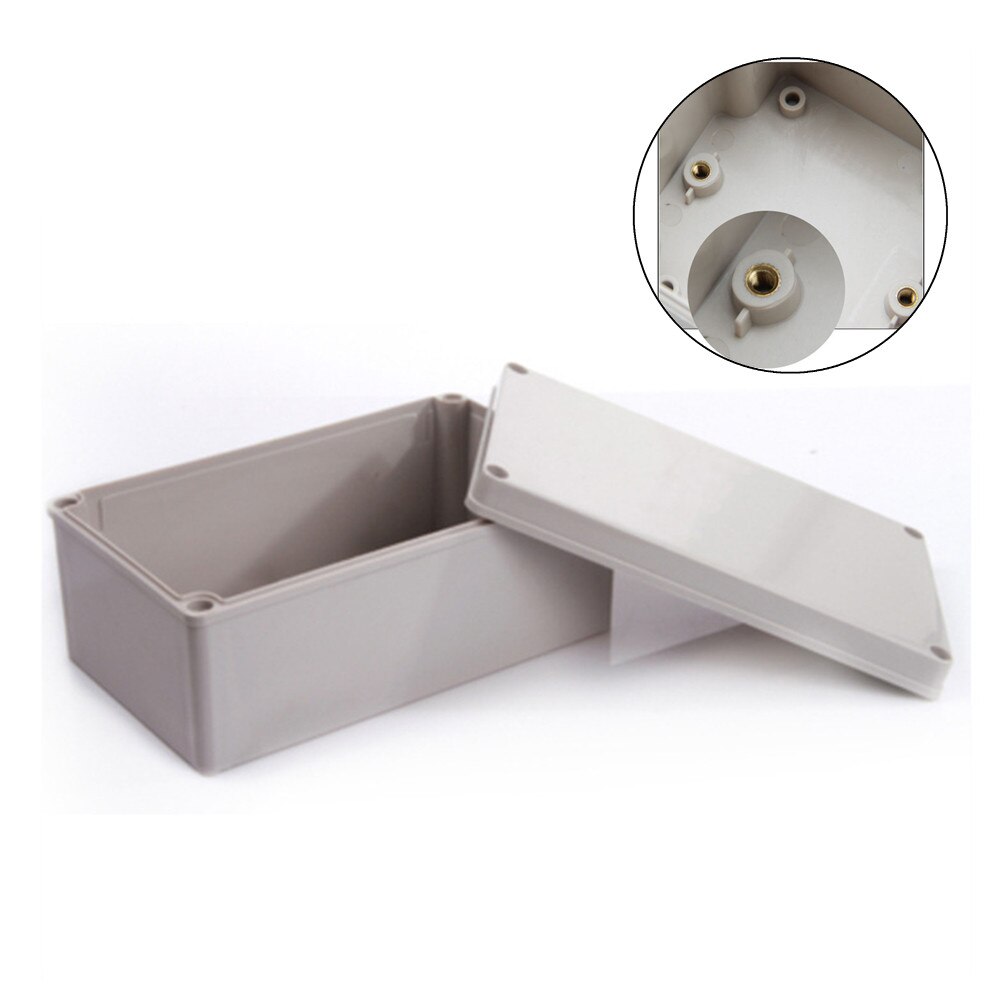 ABS plastic waterproof monitoring power box IP66 outdoor junction box rainproof seal button box DIY connections electrical box