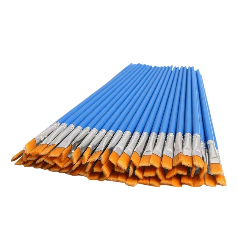 32Pcs Artist Paint Brushes Set Acrylic Oil Watercolour Painting Craft Art Kit