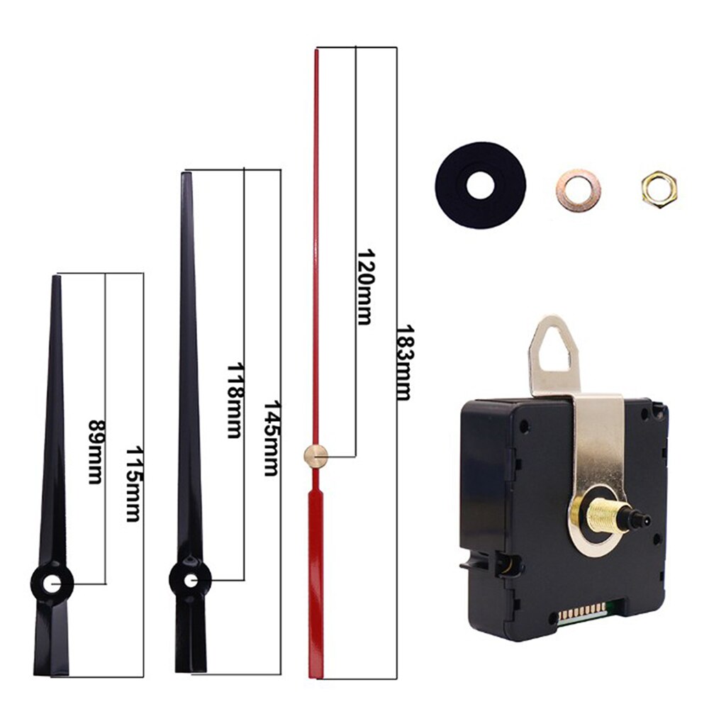 DIY Quartz Wall Clock Movement Mechanism Replacement Repair Clock Motor Part
