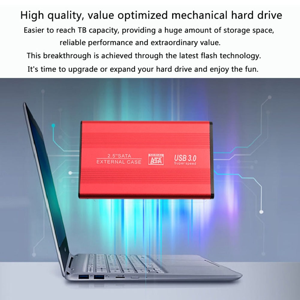 6 gbps  yd5 aluminiumlegering 2.5 inch harde schijfbehuizing sata naar usb 3.0- adapter externe hdd ssd-behuizing voor 2.5- inch sata hdd/ssd