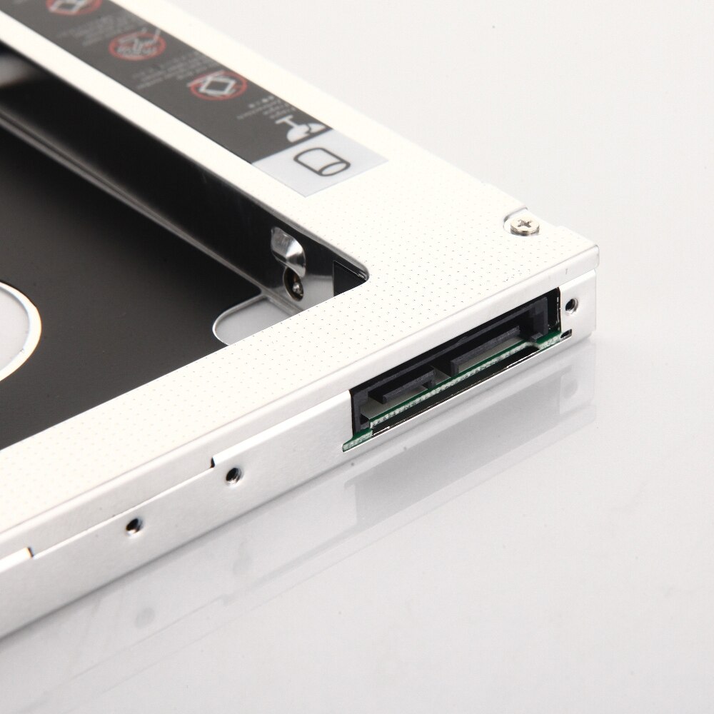 12.7mm 2nd HDD SSD disque dur optique baie Caddy cadre adaptateur pour Lenovo B570 B580 B590 L430 L530 G700 G710 G710AT UJ8D1 DVD