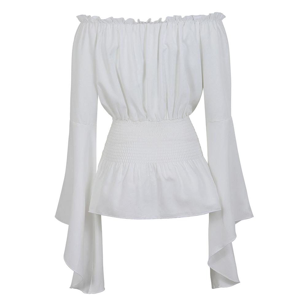 Corset with Pirate Skirt and Blouse Steampunk Leather Embroidery Bustier 3 Piece Carnival Party Costumes Cosplay Halloween