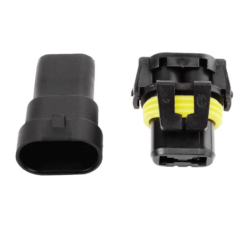 YUNPICAR-conector de arnés de cableado para faro delantero de coche, HB3, macho y hembra, paquete de 5