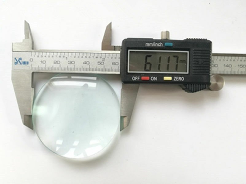 Diameter 50mm 61mm 69mm 75mm 100mm Optical Glass Condenser Convex Magnifying Glass Lens DIY 2X 3X Magnifier Lenses: Dia. 61mm