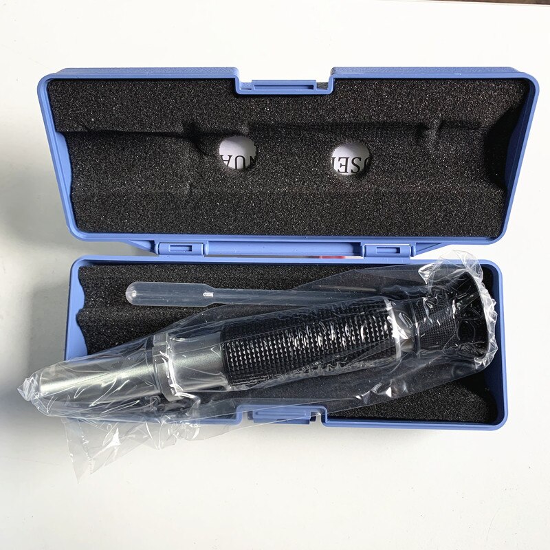 Bærbar honning refraktometer tester 60-90%  brix baume vand tester rhb -92 in box