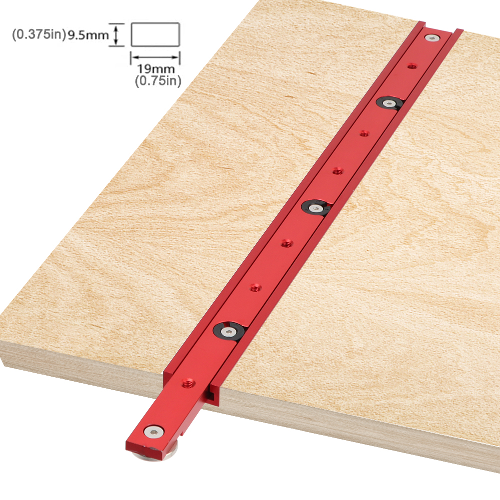1Pc Houtbewerking Aluminium Mijter Track Bar Slider Chute Rail T-Track T-Slot Tafelzaag Router verstek Gauge Staaf Timmerman Diy