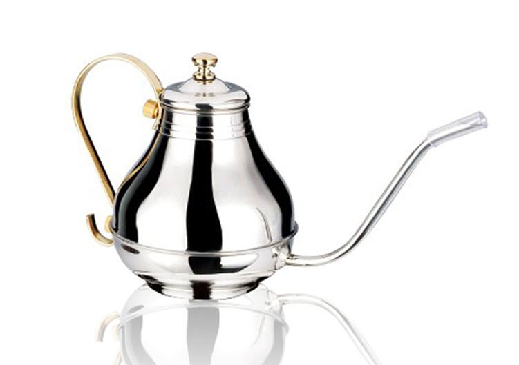 1.5 L stainless steel hand clapper restoring ancient ways coffee pot