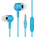 in-ohr praktisch Headset linie Kontrolle subwoofer mit weizen kopfhörer Universal- praktisch Headset zubehör: gelb