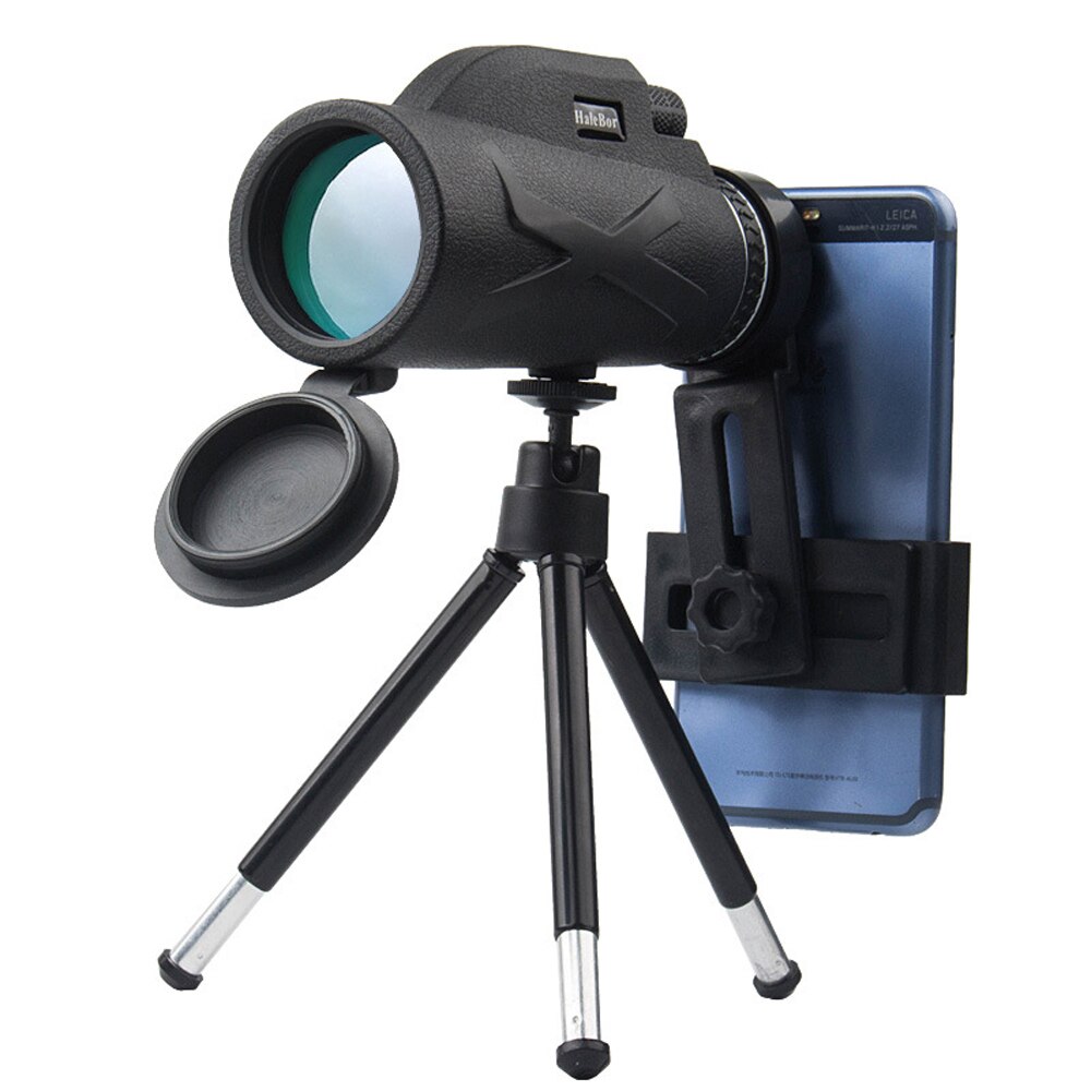 Krachtige enkeloog lange afstand 10000m telescoop zoom hoge hd jacht optische telescoop voor smartphone 80 x 100 telescoop