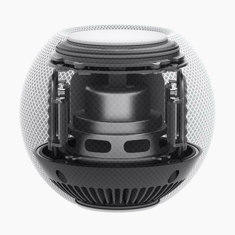 Mini altavoz inteligente portátil, compatible con Bluetooth, asistente de voz, Subwoofer, HIFI, graves profundos, estéreo, caja de sonido con cable tipo C