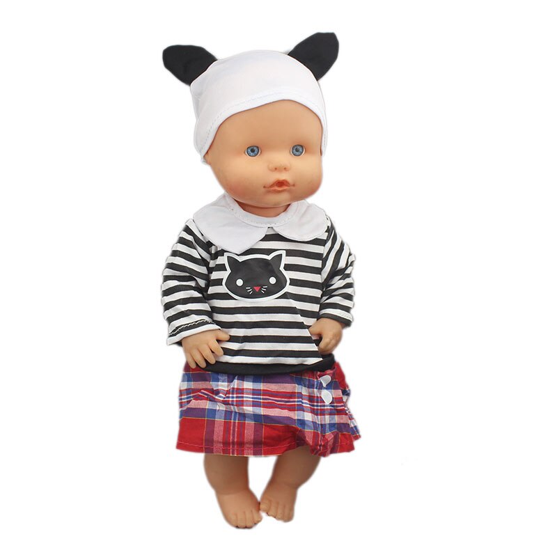 Puku setti vaatteet istuvat 35 cm nenuco doll nenuco y su hermanita doll tarvikkeet: N2