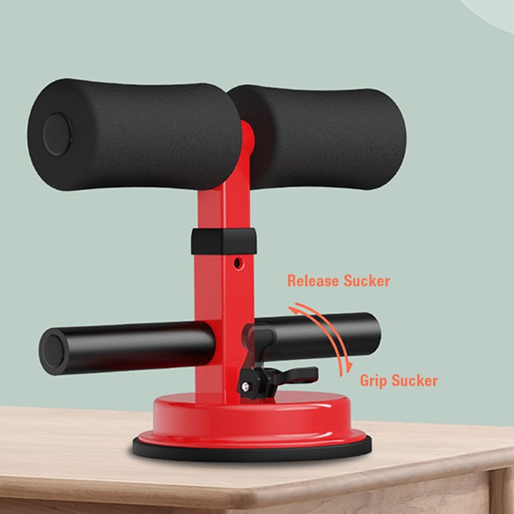 Fitness Sit Up Bar Floor Assistant Exercise Stand Padded Ankle Support Sit-up Trainer Workout Equipment For Home Gym Gear