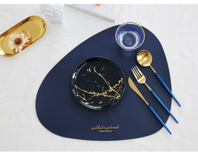 Kichen accessories nordic ins skinnmatte bordmatte husholdning enkel vanntett oljefast isoleringsunderlag til bord