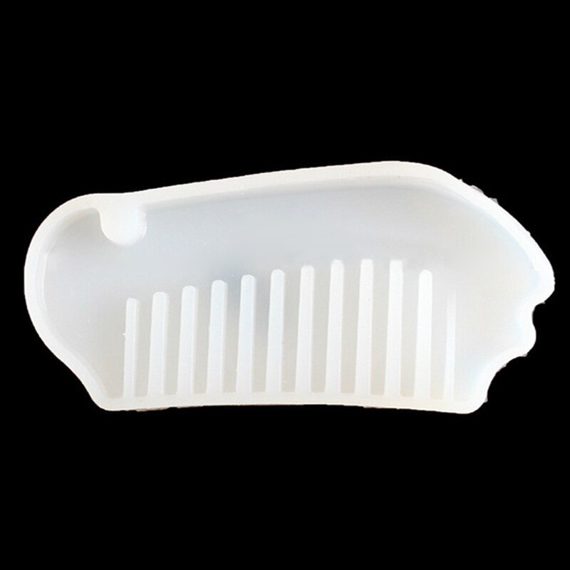 3d transparente uv-harz-silikonformen für kammformen, epoxidharzformen für diy-schmuckherstellung, werkzeuge, harzformen, silikon, weihnachten: Ich