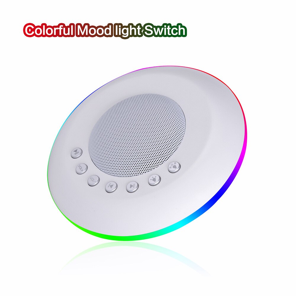 White Noise Machine Night Light Kids Memory Timer Function Soothing Sounds