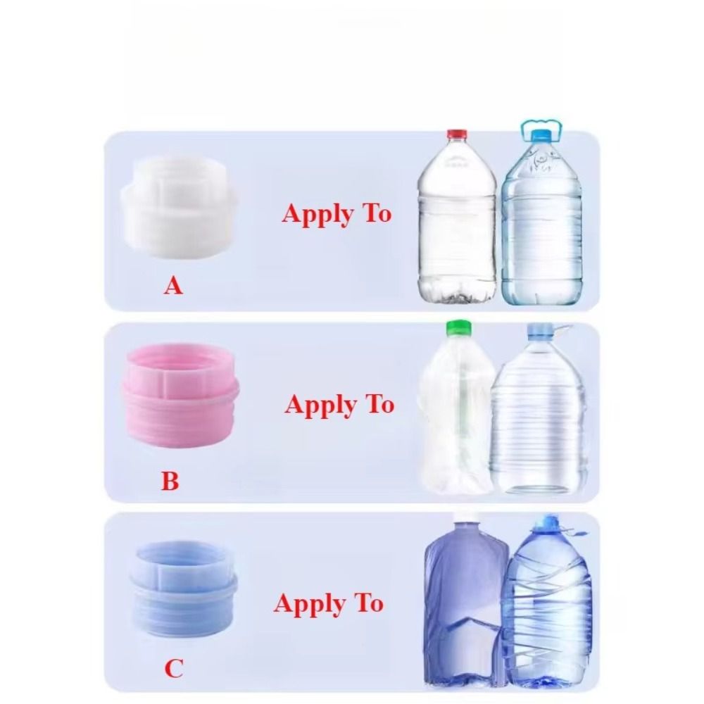Handige 1-set waterdispenserkraan Handige beugel voor flessenwaterafvoer Arbeidsbesparende waterfleskraan