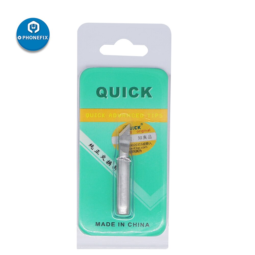 Original Quick Soldering Iron Tips Lead-free Iron Tip 900M 936 969 968 236 K SK 3C J I Soldering Iron Station Welding Tools Kit