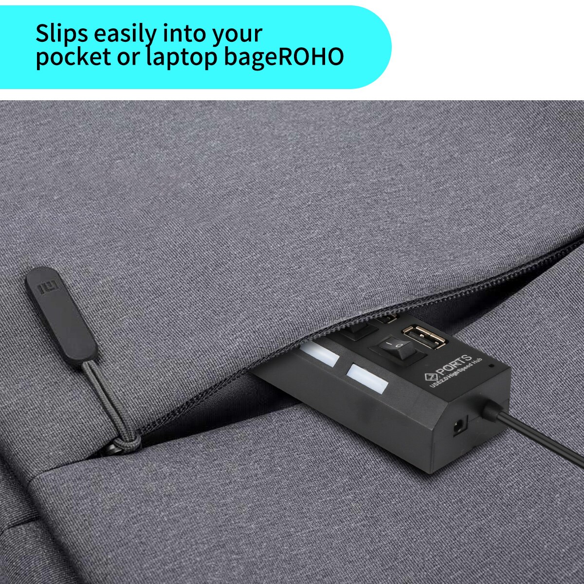 Multi USB Hub 4/7 ports High Speed HUB USB 2.0 Splitter Adapter With Independent Switch For PC Laptop Computer USB Expand