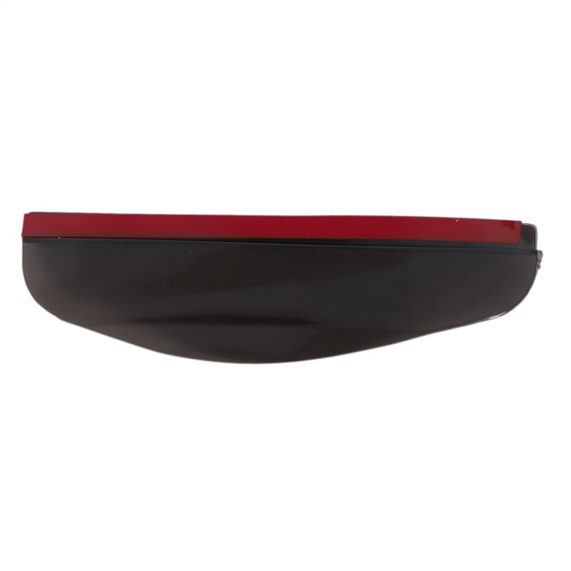 2 x universel Flexible PVC voiture rétroviseur pluie ombre étanche lames voiture rétroviseur sourcil pluie couverture, noir & 2 x soleil